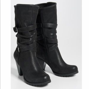 Pam buckle scrunch boot.